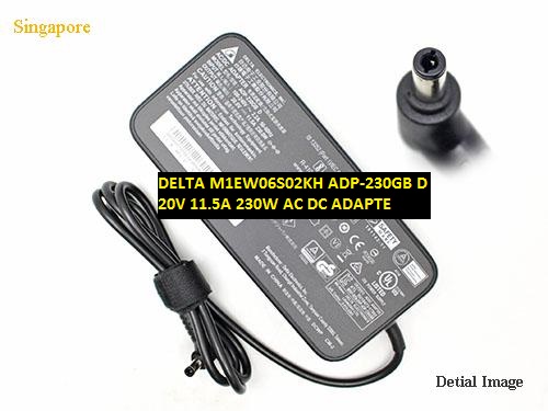 *Brand NEW* DELTA M1EW06S02KH ADP-230GB D 20V 11.5A 230W AC DC ADAPTE POWER SUPPLY